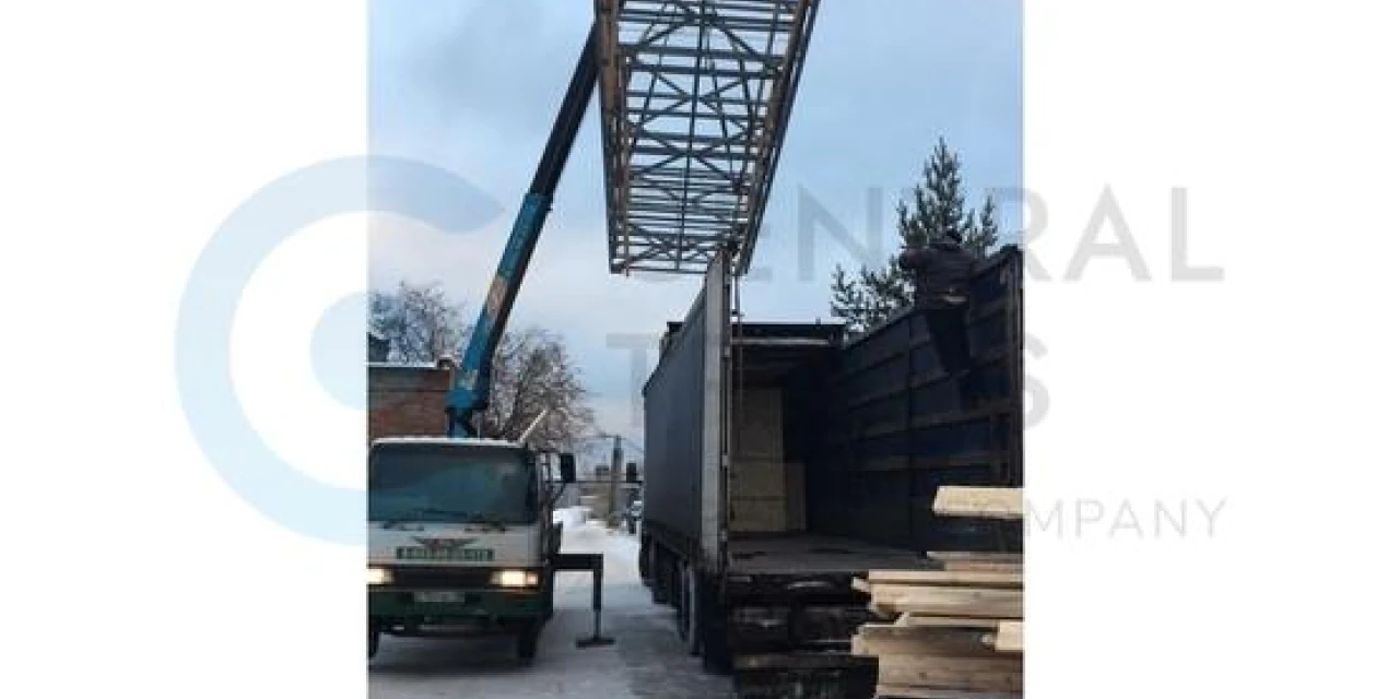 Перевозка металлического каркаса из Березовского в Уфу
