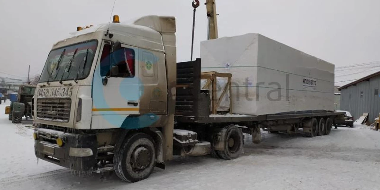 Перевозка Блок-боксы по маршруту Березовский - Новый Уренгой от 29.12.2019  - ТК Central Trans