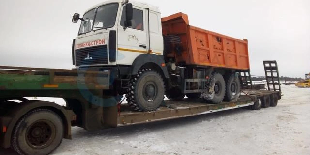 Перевозка грузовика массой груза 12 тонн из поселка Салым в Екатеринбург