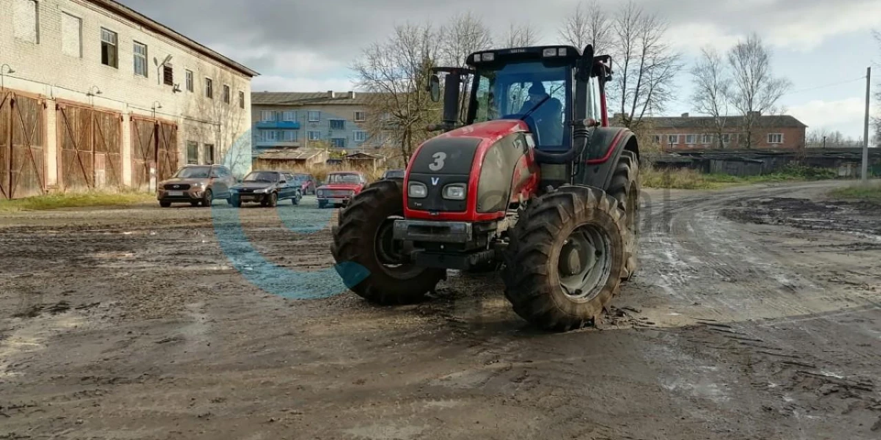 Перевозка трактора