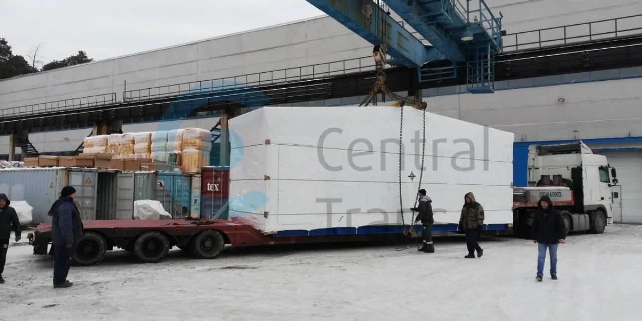 Перевозка Блок-боксы по маршруту Березовский - Архангельск от 17.01.2021 -  ТК Central Trans