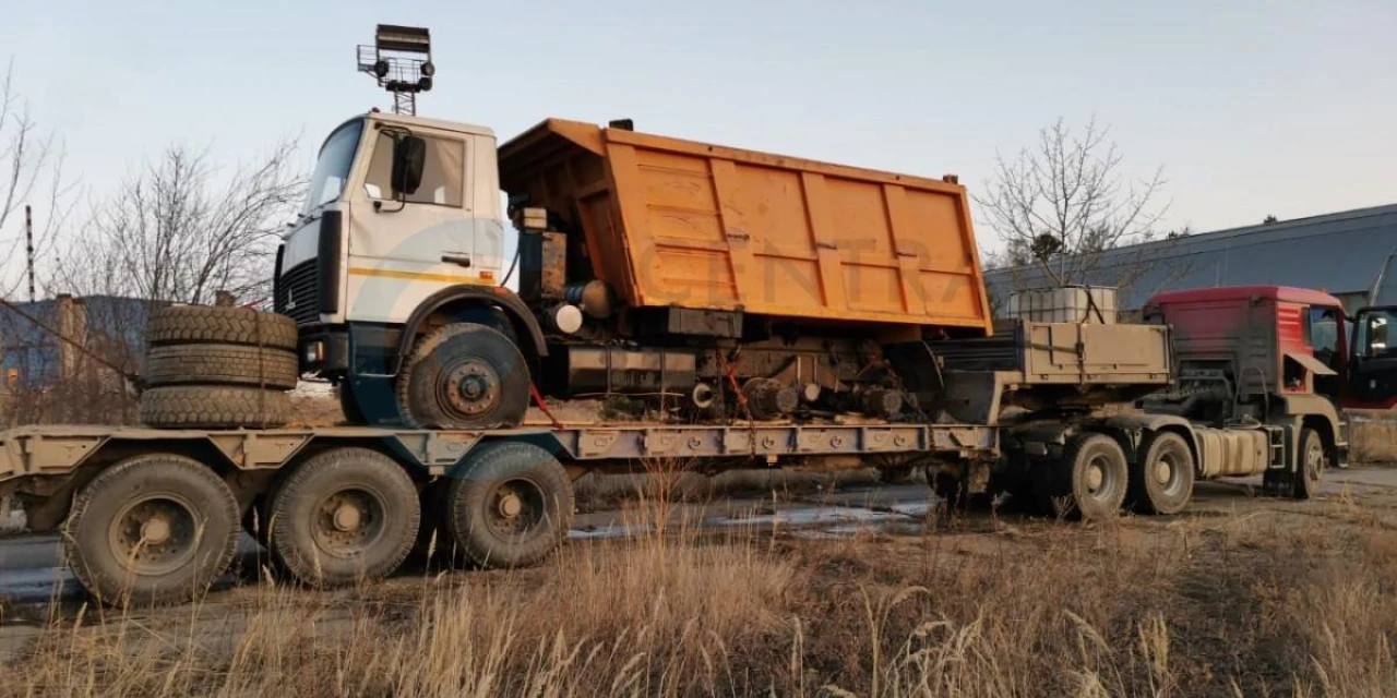 Central Trans доставил в Красноярск самосвал