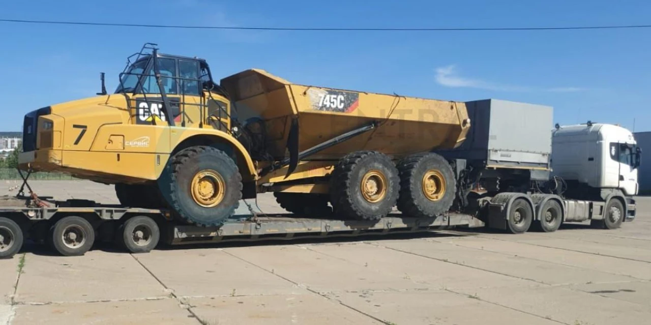 Central Trans доставил карьерную технику в Кемеровскую область