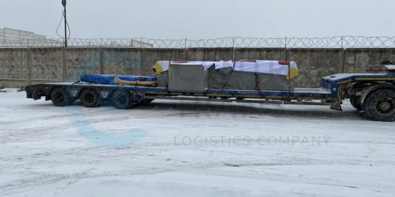 Central Trans доставил производственный станок в Новосибирск