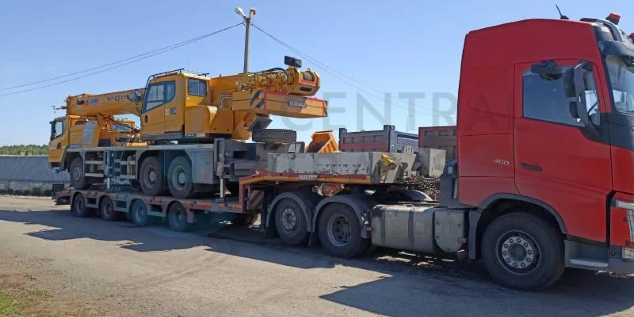 Перевозка автокрана в Тульскую область