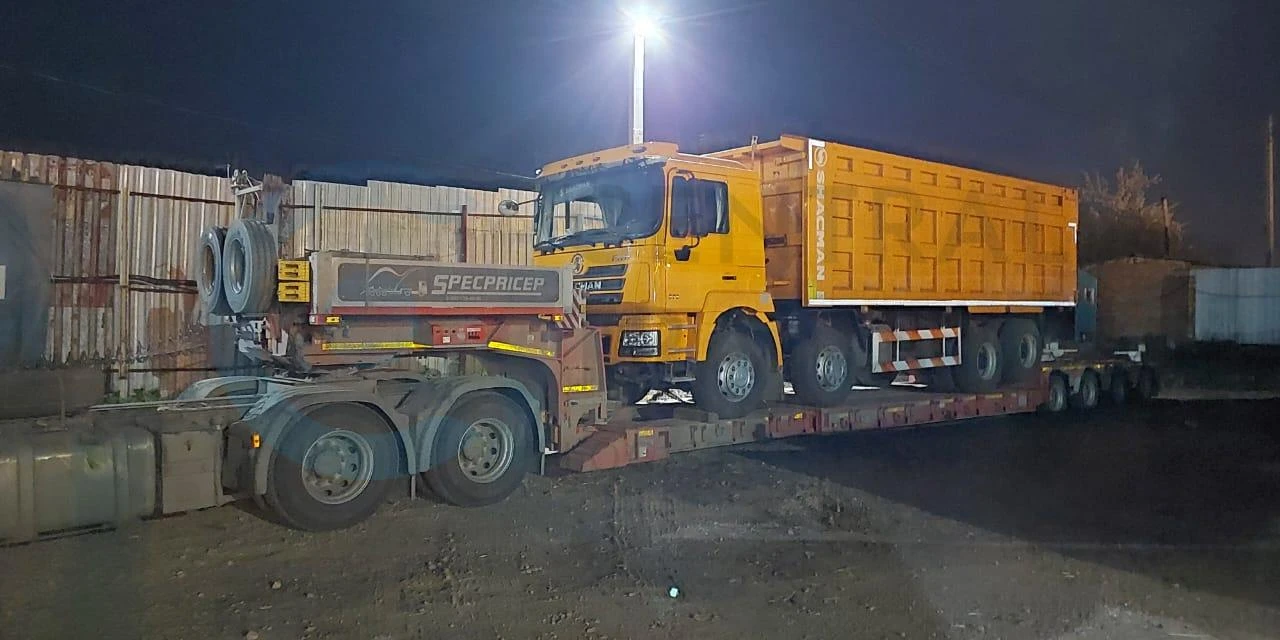 Доставка Самосвала Shacman из Челябинска в Екатеринбург
