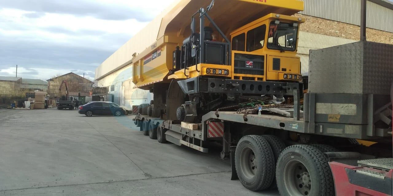 Перевозка самосвала TL849 из Абакана в Когалым