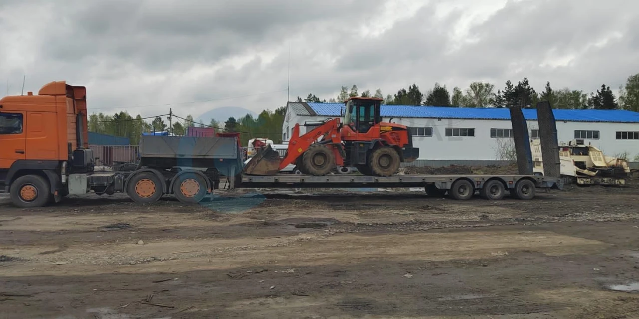 Перевозка погрузчика MINGYU REDSTAR 3000GT из Иркутска в Солонцы