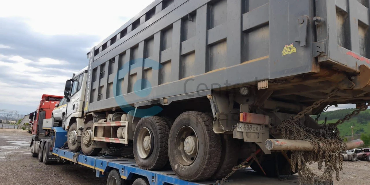Перевозка Самосвала Shacman из Амурской области в Красноярский край