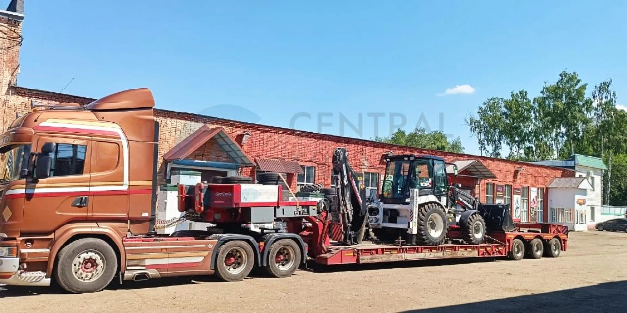 Перевозка Экскаватора-погрузчика Hidromek из Саранска в Николаевку