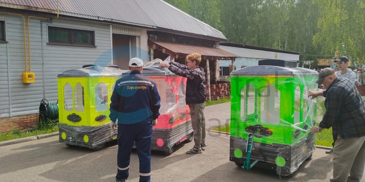 Доставка детского аттракциона
