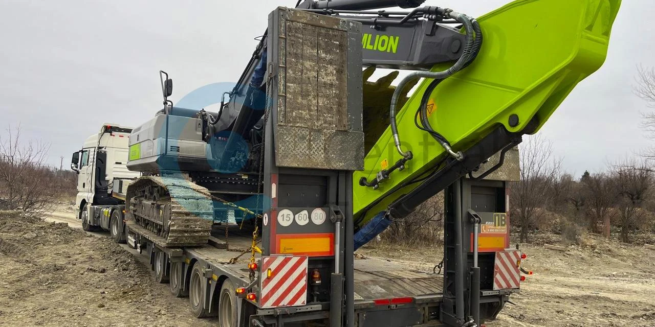 Перевозка экскаватора ZOOMLION ZE335E