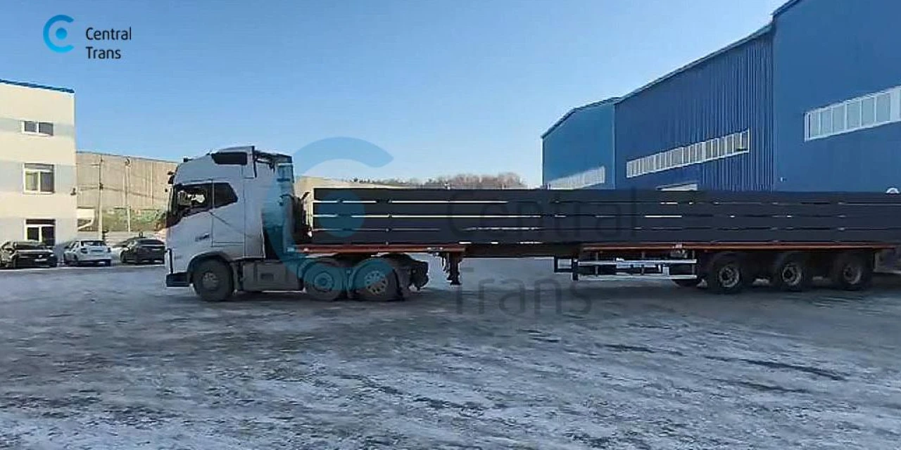 Перевозка металлических балок