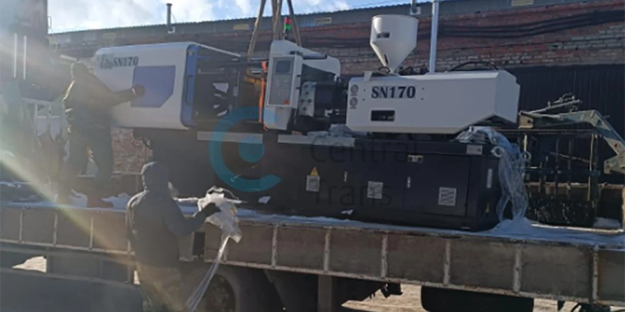 Перевозка термопластавтомата