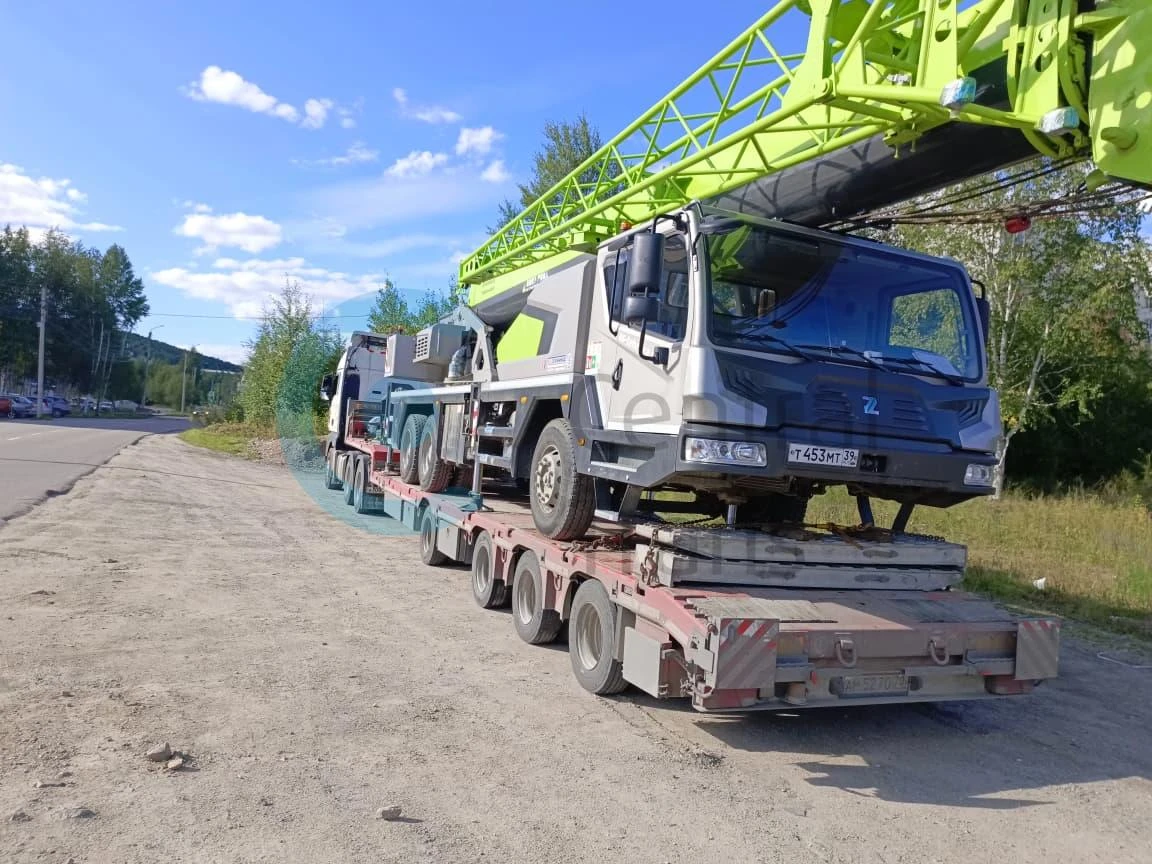 Перевозка автокрана Zoomlion ZTC300V из Амурской области в Хабаровский край