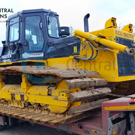 Перевозка бульдозера BEL DOZER SD16L по маршруту Иркутск — Красноярск