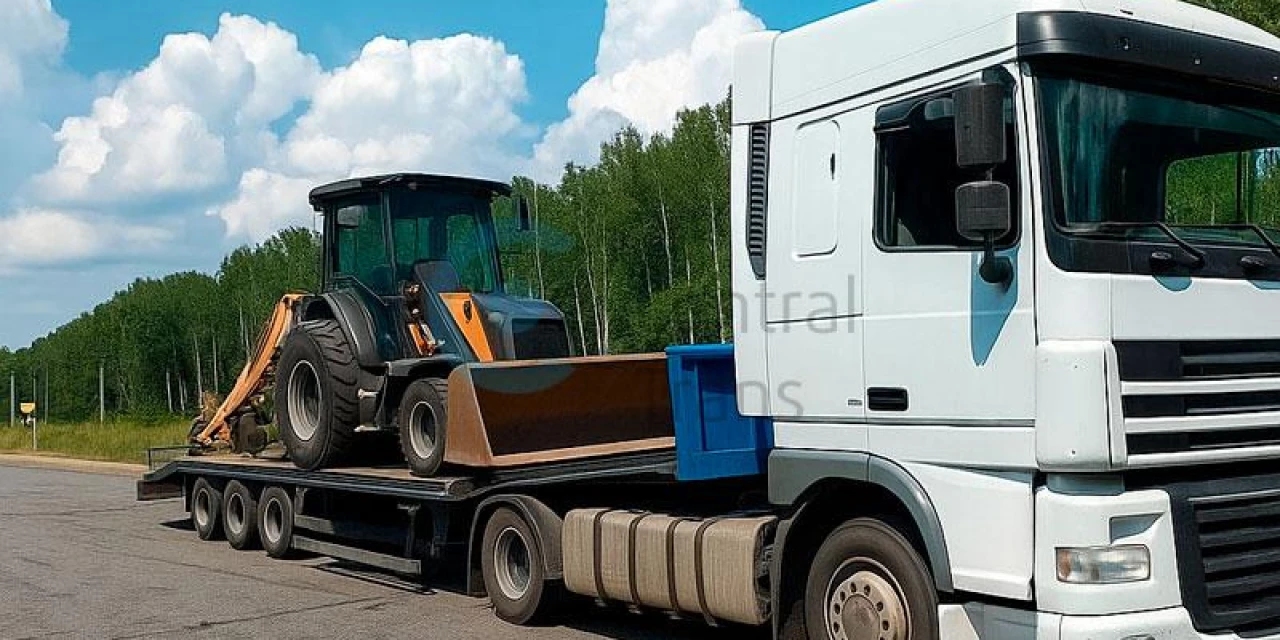 Доставка экскаватора-погрузчика в Краснодарский край