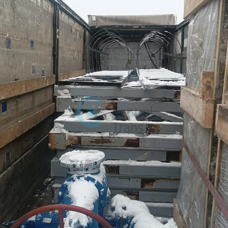 Отстойники воды ОВ-1 и ОВ-2 доставлены из Нового Уренгоя в Иркутскую области