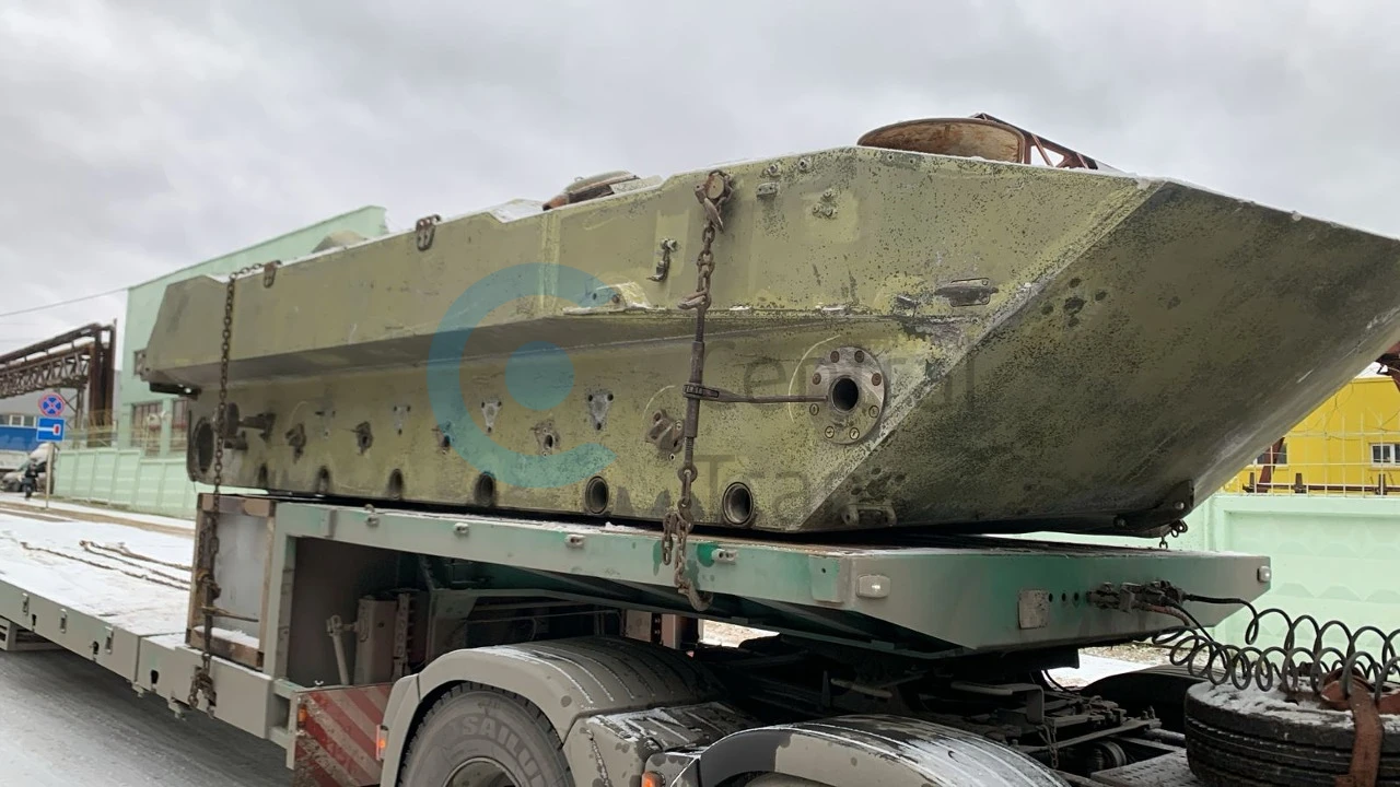 Корпус 2С9 доставлен из Екатеринбурга в Омск