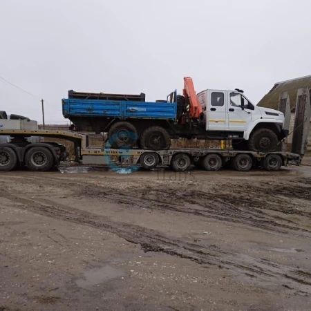 Урал УСТ54534V с КМУ доставлен из Саратовской области в Еврейскую автономную область