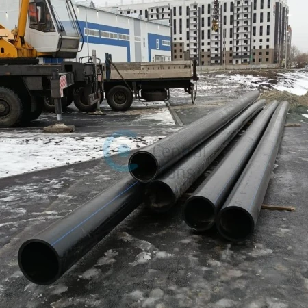 Трубы ПЭ SDR 21 доставлены из Челябинска в Курган
