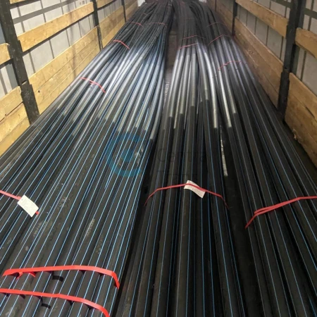 Трубы ПЭ 100 SDR 9 доставлены из Орла в Саратовскую область