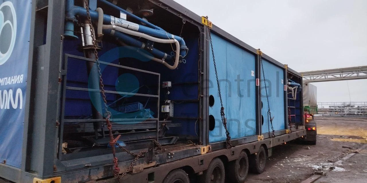 Мультимодальная перевозка оборудования для налива нефти выполнена от Воронцовского до Лаявожского месторождения