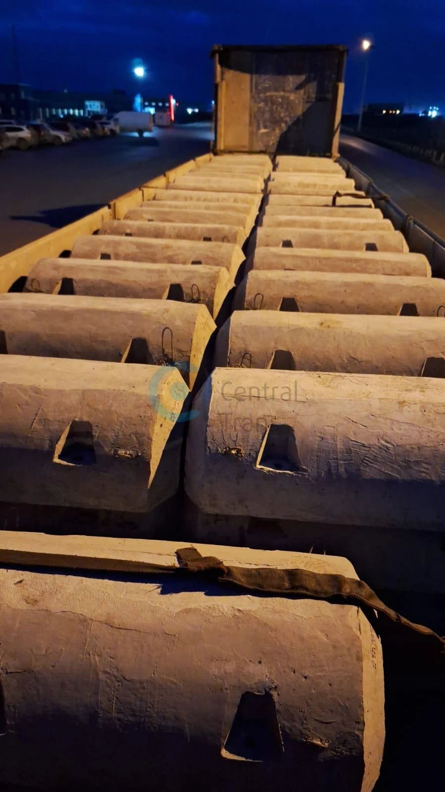 ЖБИ-утяжелители УТК-325 доставлены из Свердловской области в пгт Белый Яр (ХМАО)