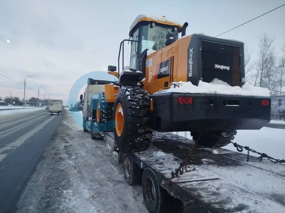 Фронтальный погрузчик Xingiang XJ957 перевезен из Раменского в Ногинск