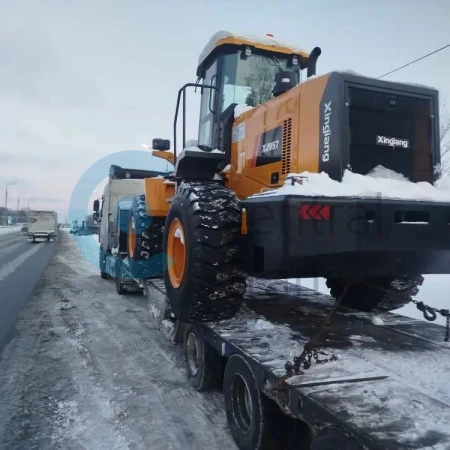 Фронтальный погрузчик Xingiang XJ957 перевезен из Раменского в Ногинск