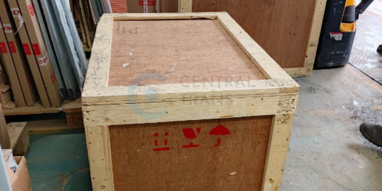 Дисковый поворотный затвор доставлен из Москвы в Сахалинскую обл. авиацией