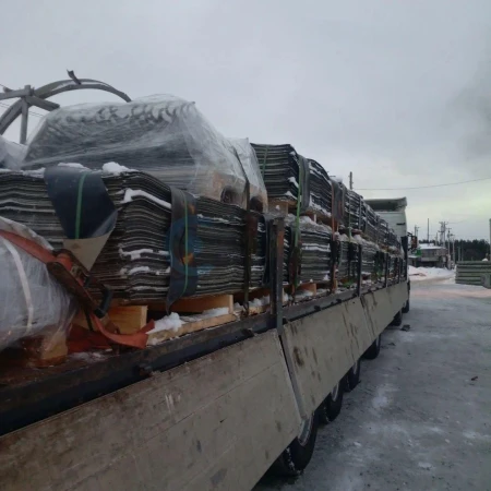 Защитный ковёр из СЛП доставлен из Свердловской области в Нижневартовск