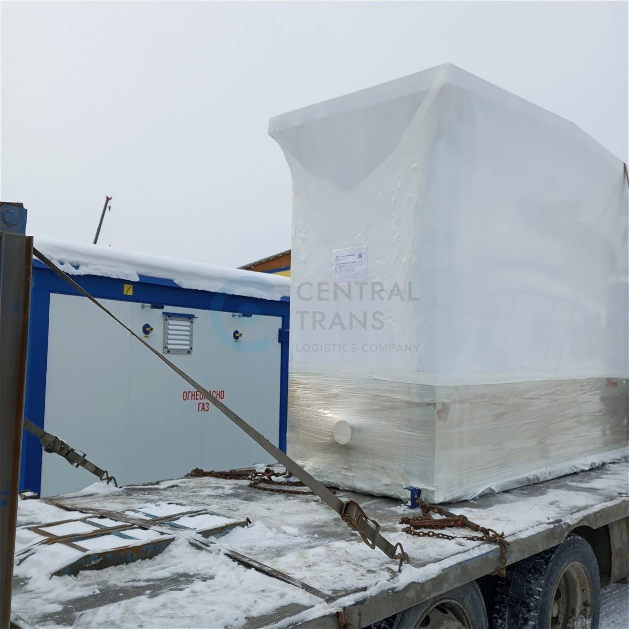 Узел учёта газа доставлен из Свердловской области в Республику Саха (Якутия)