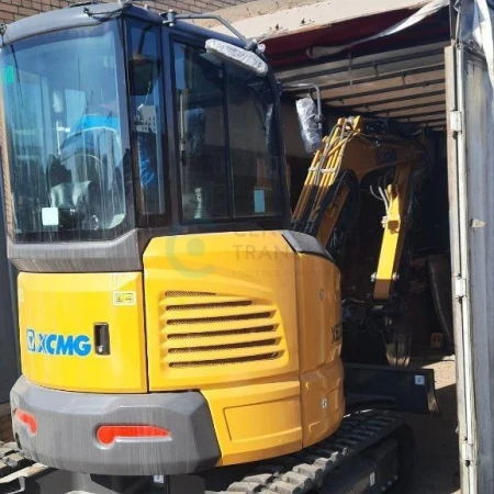Мини-экскаватор XCMG XE35U доставлен из Ленинградской области в Москву
