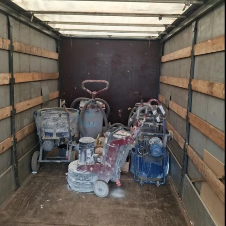 Шлифовальные машины доставлены из Москвы в Казань