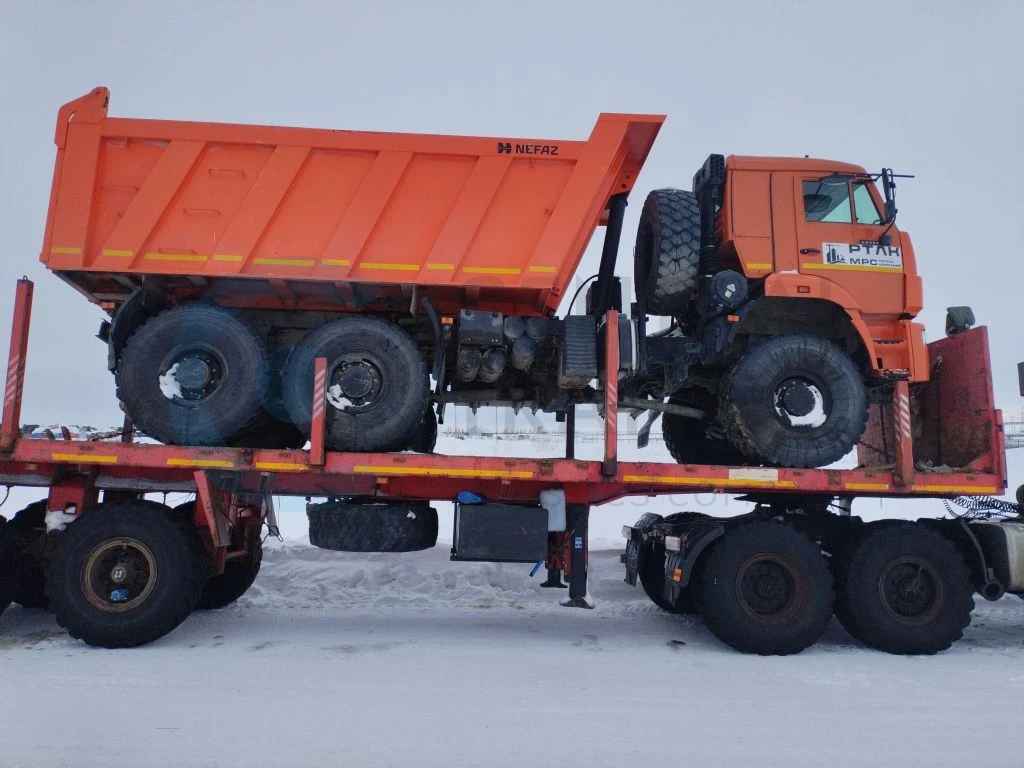 Самосвал Камаз 65201-7080-49 по направлению Москва- Казань