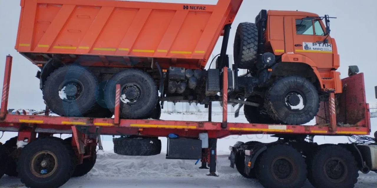 Самосвал Камаз 65201-7080-49 по направлению Москва- Казань