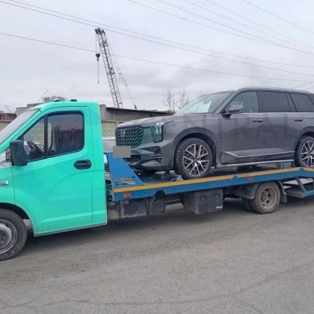 Перевозка GAC Trumpchi GS8 на эвакуаторе по направлению Сухой Лог - Пермь