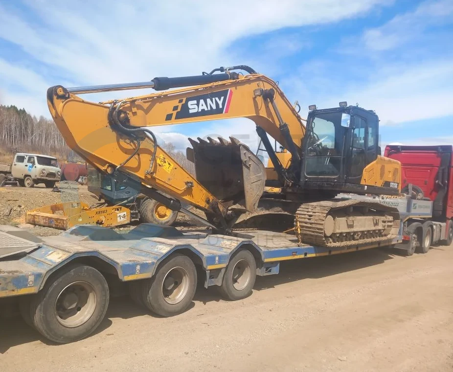Перевозка экскаватора SANY SY215S из Балея в Павлово (Ленинградская область)
