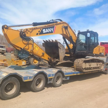 Перевозка экскаватора SANY SY215S из Балея в Павлово (Ленинградская область)