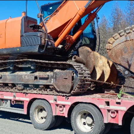 Перевозка экскаватора Hitachi Zaxis 18 LCN из Золотинки в Биробиджан