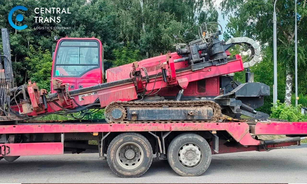 Перевозка сваебойной установки Bauer BG 12H