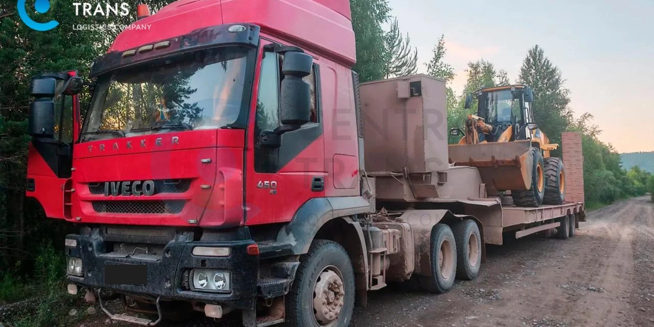 Перевозка погрузчика универсального АМКОDOR W500C