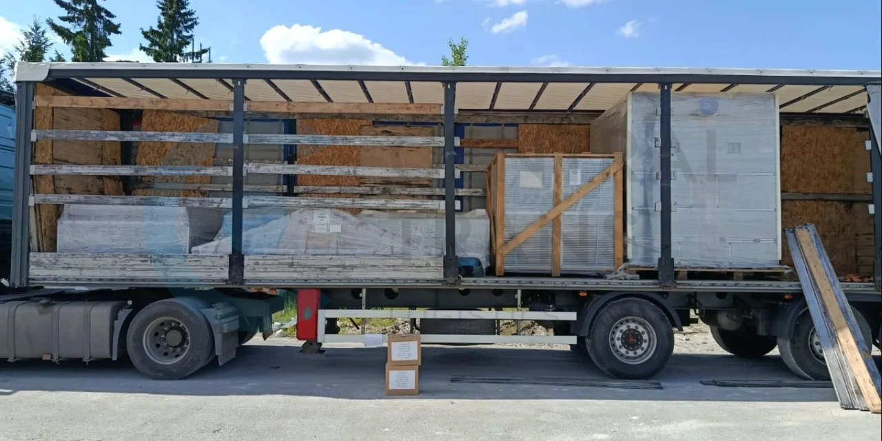 Перевозка вентиляционных агрегатов из Екатеринбурга в Комсомольск-на-Амуре