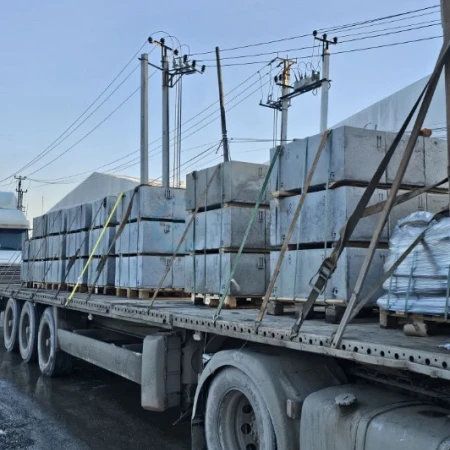Перевозка ЖБИ-утяжелителей из Арамиля в Нижневартовск
